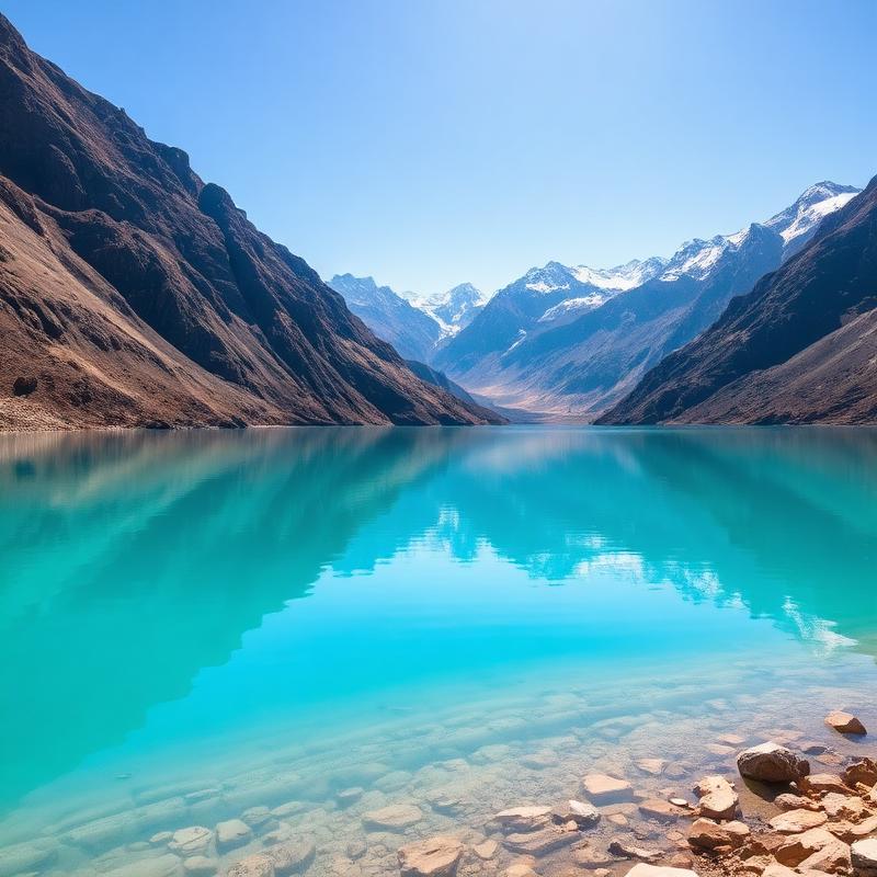 Attabad Lake turquoise waters
